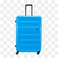 蓝色时尚密码行李箱