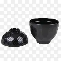 日式带碗盖的碗