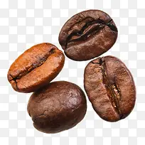 褐色烘焙咖啡豆