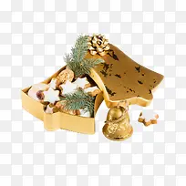 圣诞节铃铛礼物盒