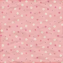 粉色可爱碎花布料背景