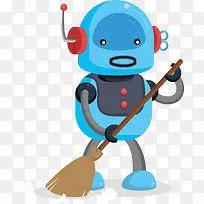 扫地做家务的机器人