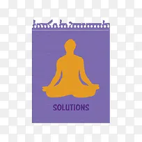 紫色便签打坐solutions