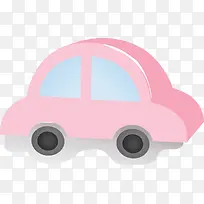 粉红小汽车