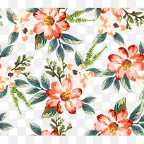 花卉小清新插画矢量素材
