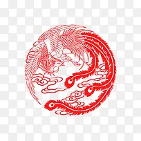 凤凰剪纸
