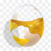 透明黄金鸡蛋免费下载