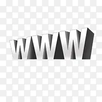 3D立体字母3W