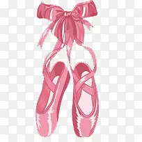 粉色舞鞋