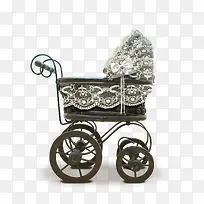 创意金属蕾丝边婴儿车