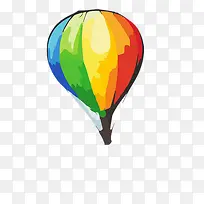 热气球矢量图