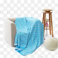 毛巾被针织提花毯午睡毯空调毯