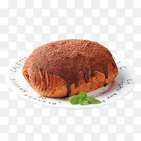 灰色网红巧克力脏脏包食物元素