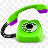 绿色电话电话telephone-icons