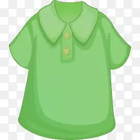 绿色婴儿上衣素材图