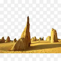 沙漠怪石