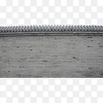 中国风深灰色古代围墙