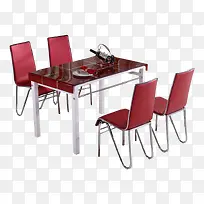 餐桌餐椅组合素材