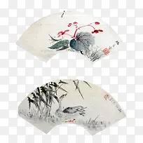 扇形扇面