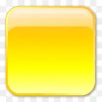 黄色水晶风格按钮图标
