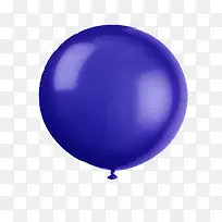 一个蓝色气球