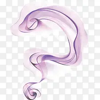 紫色气体形状