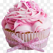 创意奶油粉色蛋糕