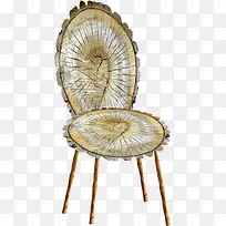 手绘木纹椅子