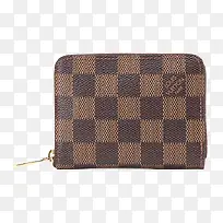 Louis Vuitton棕色棋盘格包