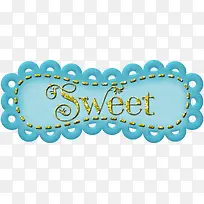 sweet艺术字