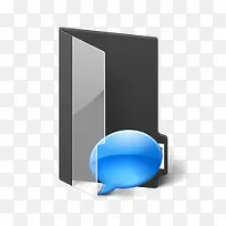 文件夹聊天记录nx10-icon-set