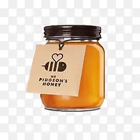 蜂蜜玻璃罐