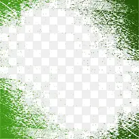 矢量手绘绿色斑驳纹理