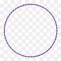 手绘相框图片 紫色圆环