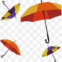 空中的雨伞