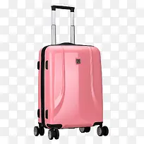 粉红行李箱