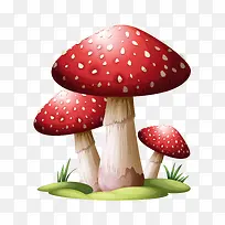 卡通精美蘑菇