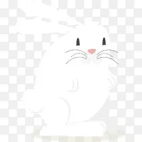 卡通小白兔装饰图案