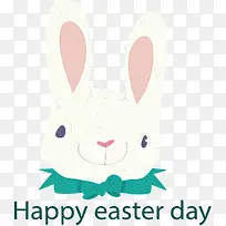 复活节快乐小白兔
