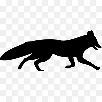 狐狸的形状图标