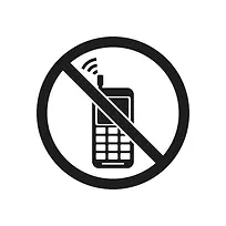 不 可能电话预防禁止标志禁止禁