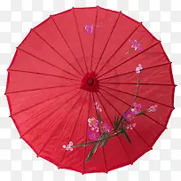 红色的伞
