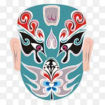 京剧脸谱矢量