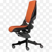 橙色旋转椅子