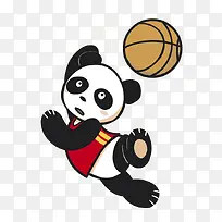 熊猫打篮球
