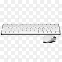 白色键盘鼠标png图片