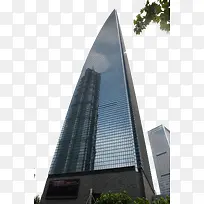 立体建筑上海世界金融浦东PNG