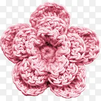 毛线编织花朵