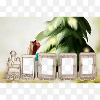 创意火车相框