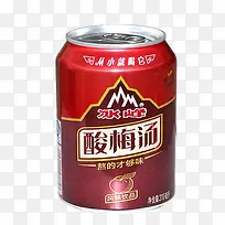 罐装酸梅汤素材图片